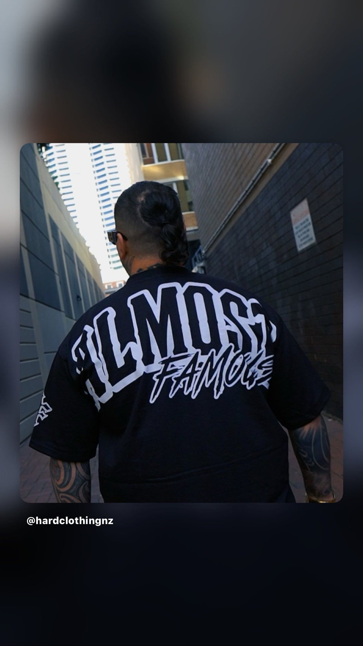 ALMOST FAMOST HEAVY BOXY TEE